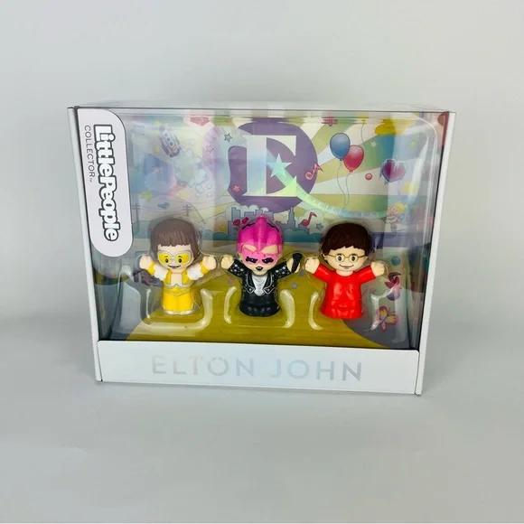 Fisher Price Little People Collector Elton John Special Edition Figure Set - Picture 1 of 6